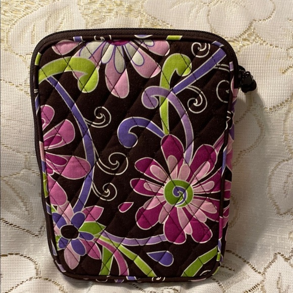 Tablet Case Brown & Pink Vera Bradley Paisley Pattern - Picture 2 of 6